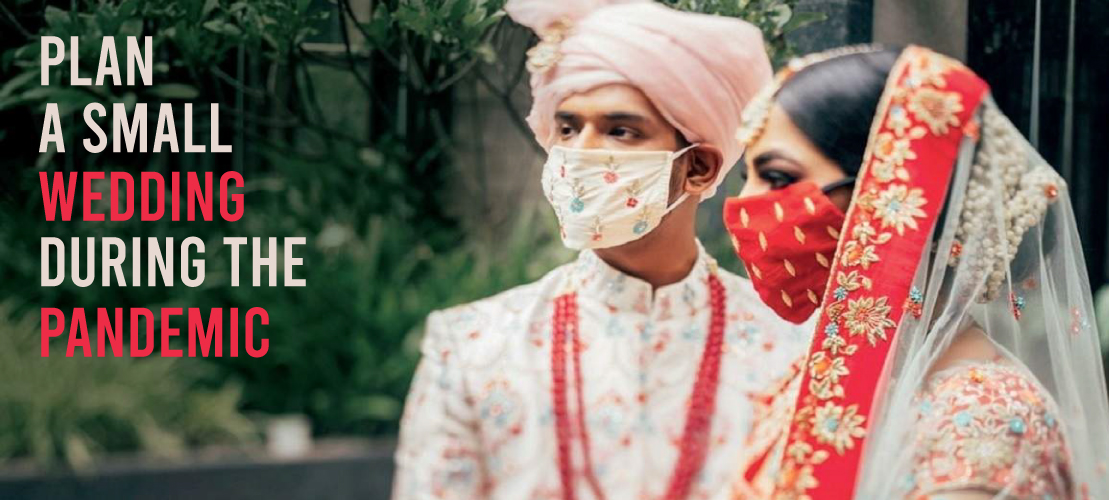 small wedding during the pandemic